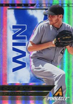 2013 Pinnacle - Clear Vision Pitching Win #CV16 Chris Sale Front