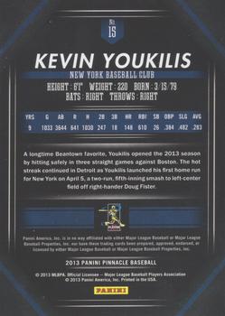 2013 Pinnacle - Museum Collection #15 Kevin Youkilis Back