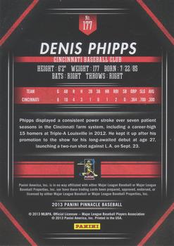 2013 Pinnacle - Museum Collection #177 Denis Phipps Back