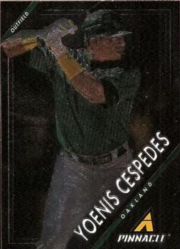 2013 Pinnacle - Museum Collection #39 Yoenis Cespedes Front
