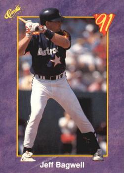 1991 Classic #90 Jeff Bagwell Front