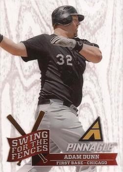 2013 Pinnacle - Swing for the Fences #SF5 Adam Dunn Front