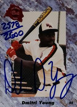 1991 Classic Draft Picks #NNO Dmitri Young Front