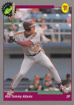 1991 Classic Draft Picks #49 Tommy Adams Front