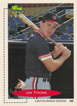 1991 Classic Best #195 Jim Thome Front