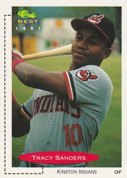 1991 Classic Best #202 Tracy Sanders Front