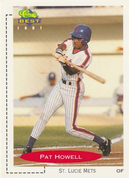 1991 Classic Best #217 Pat Howell Front