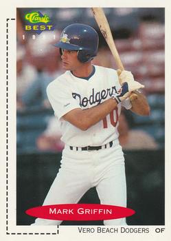 1991 Classic Best #236 Mark Griffin Front
