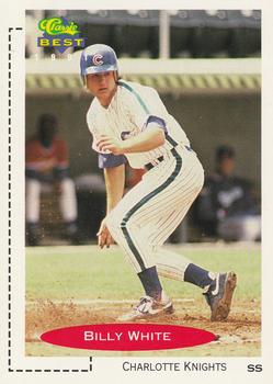 1991 Classic Best #363 Billy White Front