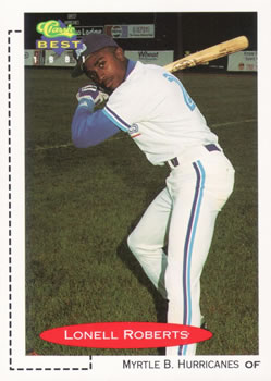 1991 Classic Best #99 Lonell Roberts Front