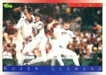 1992 Classic II #T61 Roger Clemens Front