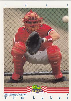 1992 Classic Best #125 Tim Laker Front