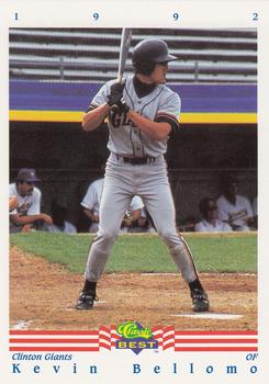 1992 Classic Best #236 Kevin Bellomo Front