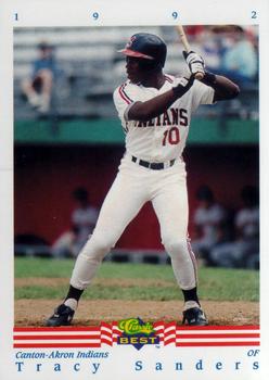 1992 Classic Best #40 Tracy Sanders Front