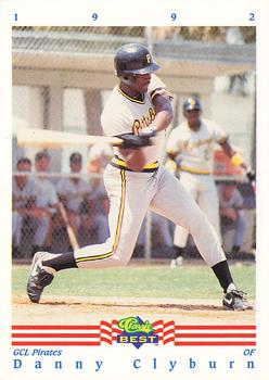 1992 Classic Best #422 Danny Clyburn Front