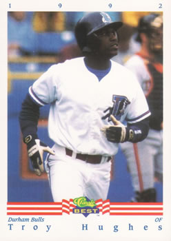 1992 Classic Best #92 Troy Hughes Front