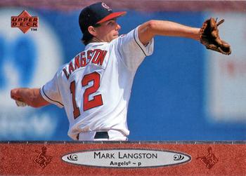 1996 Upper Deck #28 Mark Langston Front