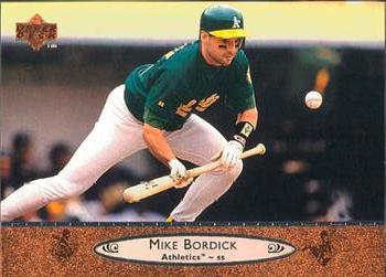 1996 Upper Deck #166 Mike Bordick Front