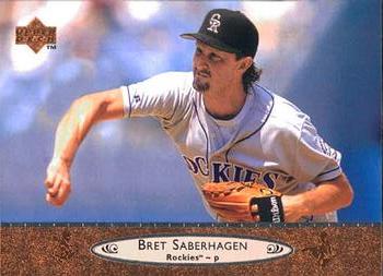1996 Upper Deck #61 Bret Saberhagen Front