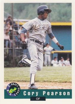 1992 Classic Draft Picks #82 Cory Pearson Front