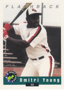 1992 Classic Draft Picks #89 Dmitri Young Front