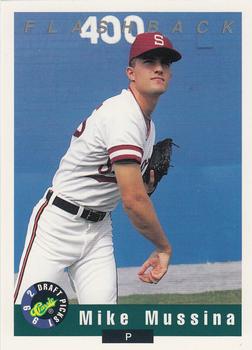 1992 Classic Draft Picks #95 Mike Mussina Front