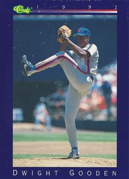 1992 Classic #53 Dwight Gooden Front