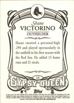 2014 Topps Gypsy Queen #14 Shane Victorino Back