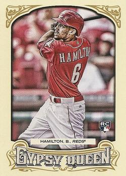 2014 Topps Gypsy Queen #344 Billy Hamilton Front