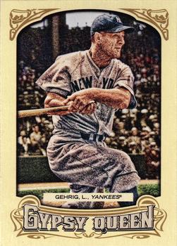 2014 Topps Gypsy Queen #348 Lou Gehrig Front