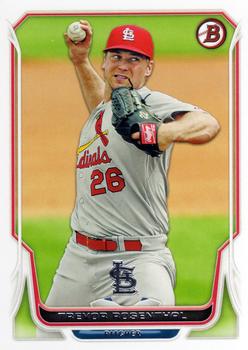 2014 Bowman #12 Trevor Rosenthal Front