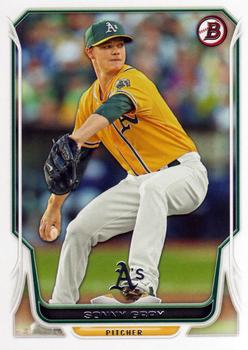 2014 Bowman #32 Sonny Gray Front