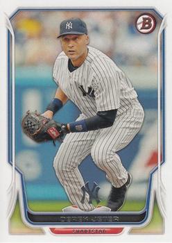 2014 Bowman #1 Derek Jeter Front