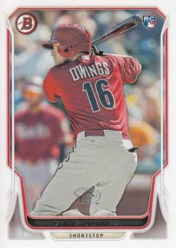 2014 Bowman #219 Chris Owings Front