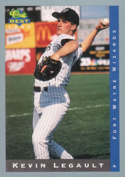 1993 Classic Best #216 Kevin Legault Front