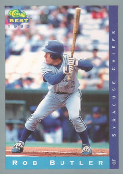 1993 Classic Best #45 Rob Butler Front