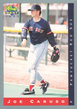 1993 Classic Best #47 Joe Caruso Front