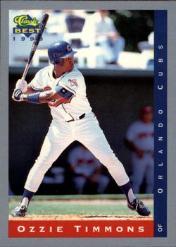 1993 Classic Best #29 Ozzie Timmons Front