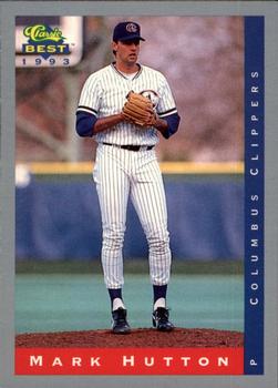1993 Classic Best #75 Mark Hutton Front