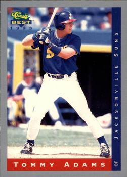 1993 Classic Best #178 Tommy Adams Front