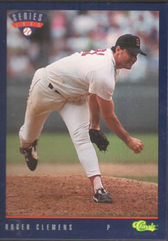 1993 Classic #T21 Roger Clemens Front