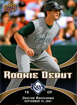 2008 Upper Deck - Rookie Debut #28 Justin Ruggiano Front