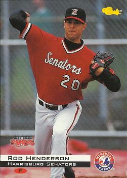 1994 Classic #39 Rod Henderson Front
