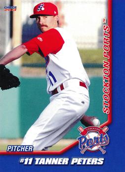 2013 Choice Stockton Ports #19 Tanner Peters Front