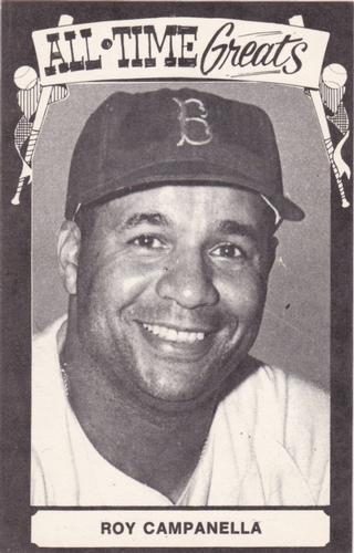 1973-80 TCMA All-Time Greats Postcards #NNO Roy Campanella Front