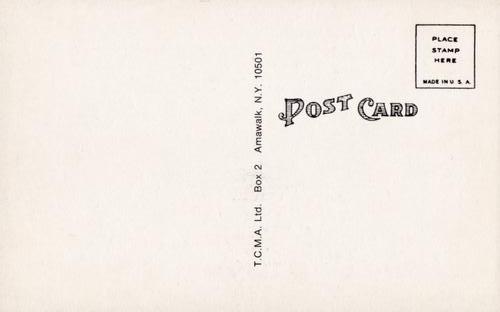 1973-80 TCMA All-Time Greats Postcards #NNO Dizzy Dean / Gabby Hartnett Back
