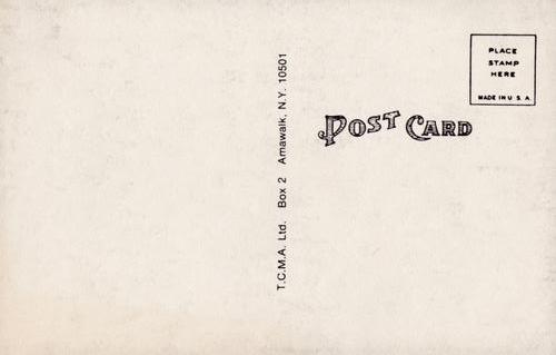 1973-80 TCMA All-Time Greats Postcards #NNO Yogi Berra / Casey Stengel Back