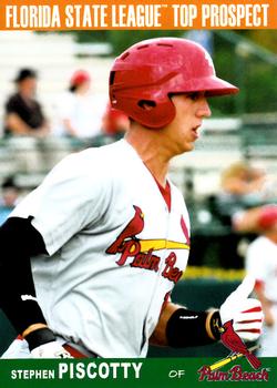 2013 Grandstand Florida State League Top Prospects #NNO Stephen Piscotty Front