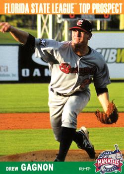 2013 Grandstand Florida State League Top Prospects #NNO Drew Gagnon Front