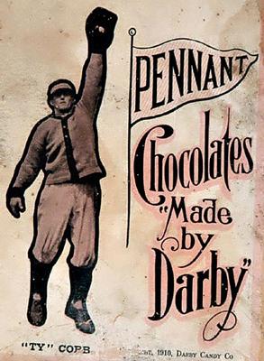 1910 Darby's Chocolates E271 #NNO Ty Cobb Front